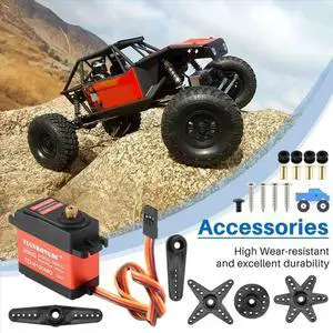 Td-8120Mg Waterproof l Gear Digital Servo with 20Kg High Torque 180Angle for Rc Remote Control Car Model Vehicle 20Kg Td-8120Mg Waterproof l Gear Digital Servo with 20Kg High Torque 180Angle for Rc Remote Control Car Model Vehicle 20Kg