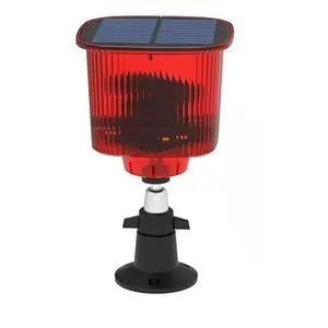 Solar Powered Alarm Light Bird Animal Repllent Motion Sensor Detector Siren Strobe For Home Orchard Farm Solar Powered Alarm Light Bird Animal Repllent Motion Sensor Detector Siren Strobe For Home Orchard Farm