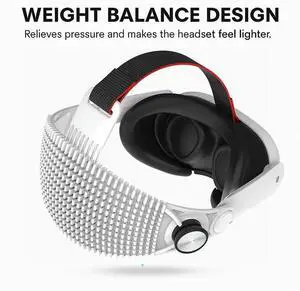 Adjustable Head Strap for 3 / 3S Comfortable Pressure Relief VR Accessory, Support Lying Down Play Adjustable Head Strap for 3 / 3S Comfortable Pressure Relief VR Accessory, Support Lying Down Play
