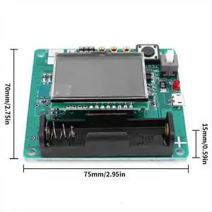 3.7V Meter Rechargeable Inductor Capacitor Tester Lithium Inductance Capacitance Meter DIY MG328 3.7V Meter Rechargeable Inductor Capacitor Tester Lithium Inductance Capacitance Meter DIY MG328