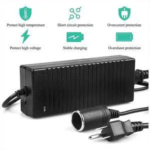 Car Power Adapter Power Convert AC Adapter DC 110V / 220V to 12V 10A Power Adapter Converter US Plug Car Power Adapter Power Convert AC Adapter DC 110V / 220V to 12V 10A Power Adapter Converter US Plug