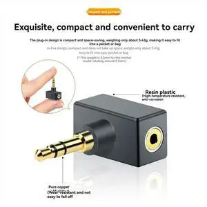 Audiophile Adapter 2.5mm Male to 4.4mm Female Connector Male to Female Jack Converters Audio Converter Audiophile Adapter 2.5mm Male to 4.4mm Female Connector Male to Female Jack Converters Audio Converter