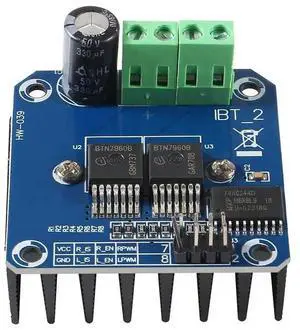 2Pcs BTS7960 43A High Power Motor Driver Module Car Driver Module for Current Limit 2Pcs BTS7960 43A High Power Motor Driver Module Car Driver Module for Current Limit
