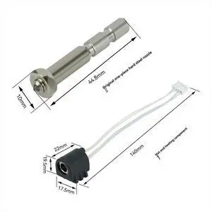 2Pcs for 3 Max Ceramic Hotend Integrated Hardened Steel Nozzle Thermistor Heating Component K3M Hotend A 2Pcs for 3 Max Ceramic Hotend Integrated Hardened Steel Nozzle Thermistor Heating Component K3M Hotend A