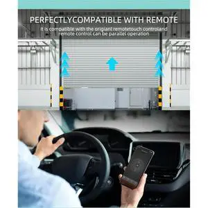 Mini Tuya Garage Door Controller Universal Electric Door Switch Assembly APP/Voice Remote Control Mini Tuya Garage Door Controller Universal Electric Door Switch Assembly APP/Voice Remote Control