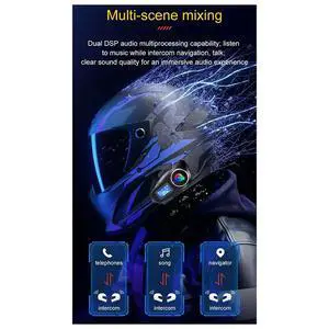 Q58-Max Motorcycle Helmet Intercom Bluetooth Headset MP3 Music Sharing 2 People 500M Intercom(Hard Wire) Q58-Max Motorcycle Helmet Intercom Bluetooth Headset MP3 Music Sharing 2 People 500M Intercom(Hard Wire)