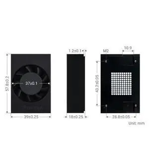 Cooling Fan -FAN-PWM Speed-Adjustable Cooler Fan Compatible for Nano / NX Cooling Fan -FAN-PWM Speed-Adjustable Cooler Fan Compatible for Nano / NX