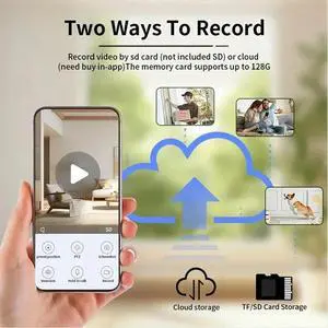 2MP Camera Auto Tracking AI Human Detect Baby Monitor HD Robot Surveillance Cmaeras Home(EU) 2MP Camera Auto Tracking AI Human Detect Baby Monitor HD Robot Surveillance Cmaeras Home(EU)