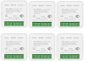 Home DIY Switches Tuya Mini Switch Module Supports 2 Way Control Via Life APP Alexa Voice Control Home DIY Switches Tuya Mini Switch Module Supports 2 Way Control Via Life APP Alexa Voice Control