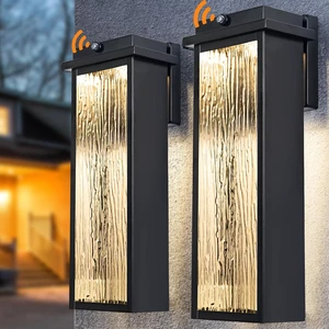 VenzBlomia 16" Dusk to Dawn Outdoor Lighting, Modern Outdoor Wall Lights VenzBlomia 16" Dusk to Dawn Outdoor Lighting, Modern Outdoor Wall Lights