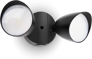 LUTEC 6222B-D2D 3500 Lumen 32 Watt Dusk to Dawn Dual-Head Flood Light Outdoor Waterproof Exterior Security Floodlight Light, Full Metal Design for Patio, Garden, Yard-Black LUTEC 6222B-D2D 3500 Lumen 32 Watt Dusk to Dawn Dual-Head Flood Light Outdoor Waterproof Exterior Security Floodlight Light, Full Metal Design for Patio, Garden, Yard-Black