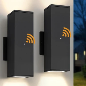 Dusk to Dawn Outdoor Lighting, LED Porch Light Up Down Exterior Wall Sconce Dusk to Dawn Outdoor Lighting, LED Porch Light Up Down Exterior Wall Sconce