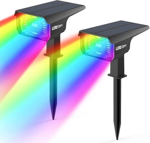 LEREKAM Solar Halloween Lights Outdoor Halloween Decorations Outdoor 2 Pack LEREKAM Solar Halloween Lights Outdoor Halloween Decorations Outdoor 2 Pack