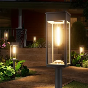 NEWMESSI Solar Lights Outdoor Waterproof, 8 Pack, Warm White, 3 Heights NEWMESSI Solar Lights Outdoor Waterproof, 8 Pack, Warm White, 3 Heights
