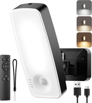 TANBABY Motion Sensor Outdoor Lights, Rechargeable Wall Light for Porch TANBABY Motion Sensor Outdoor Lights, Rechargeable Wall Light for Porch