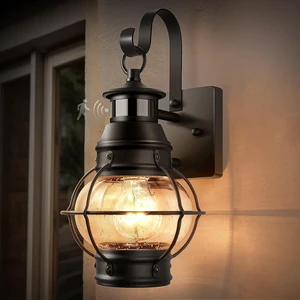 Lamomo Outdoor Wall Light, Motion Sensor Porch Lights Outdoor Wall Light Fixture,Black Dusk to Dawn Exterior Lighting for House Waterproof Anti-Rust Wall Mount Lantern for Outside,Garage(NO Bulb) Lamomo Outdoor Wall Light, Motion Sensor Porch Lights Outdoor Wall Light Fixture,Black Dusk to Dawn Exterior Lighting for House Waterproof Anti-Rust Wall Mount Lantern for Outside,Garage(NO Bulb)