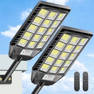Deepn Solar Lights Outdoor Waterproof, Solar Street Lights, TW015, 2 Pack Deepn Solar Lights Outdoor Waterproof, Solar Street Lights, TW015, 2 Pack