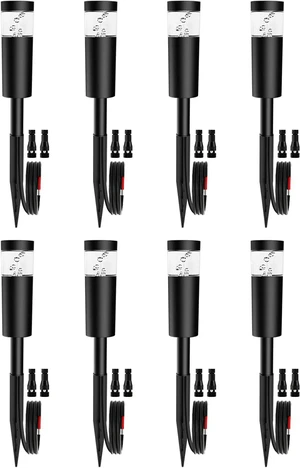 5W Low Voltage Landscape Pathway Lights with Connectors 12V Outdoor Landscape Lighting LED Bollard Path Lights Wired IP65 Waterproof Warm White Walkway Lights for Garden Yard Lawn (8Pack) 5W Low Voltage Landscape Pathway Lights with Connectors 12V Outdoor Landscape Lighting LED Bollard Path Lights Wired IP65 Waterproof Warm White Walkway Lights for Garden Yard Lawn (8Pack)