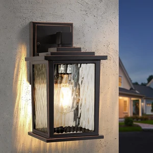 Oil-Rubbed Bronze Outdoor Wall Light, Aluminum Porch Lights Outdoor Oil-Rubbed Bronze Outdoor Wall Light, Aluminum Porch Lights Outdoor