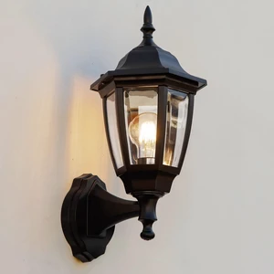 FUDESY Outdoor Wall Lantern, Exterior Wall Sconce Light Fixture, Black FUDESY Outdoor Wall Lantern, Exterior Wall Sconce Light Fixture, Black