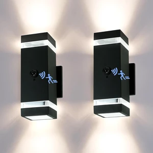 iYogaled Modern Motion Sensor Outdoor Lights Dusk to Dawn Outdoor Lighting iYogaled Modern Motion Sensor Outdoor Lights Dusk to Dawn Outdoor Lighting