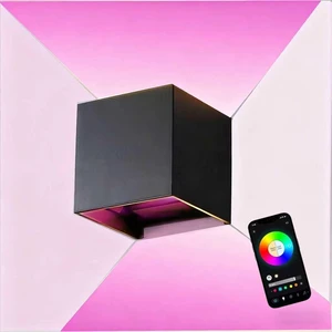 RGB Outdoor Wall Sconce Lighting Color Changing Porch Wall Lights Modern RGB Outdoor Wall Sconce Lighting Color Changing Porch Wall Lights Modern