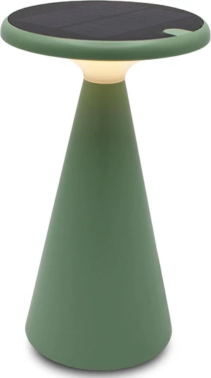 Solar Mushroom Lamp, Stepless Dimming, 45h Runtime, Green Solar Mushroom Lamp, Stepless Dimming, 45h Runtime, Green