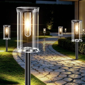 Solar Lights Outdoor, 12 Pack Solar Pathway Lights Outdoor Waterproof, Auto On/Off Outdoor Garden Solar Lights for Patio, Driveway, Yard, Walkway, Pathway Landscape Lighting, Warm White Solar Lights Outdoor, 12 Pack Solar Pathway Lights Outdoor Waterproof, Auto On/Off Outdoor Garden Solar Lights for Patio, Driveway, Yard, Walkway, Pathway Landscape Lighting, Warm White
