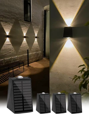 Solar Wall Lights Outdoor Up Down Waterproof Dusk to Dawn for House, Garage Solar Wall Lights Outdoor Up Down Waterproof Dusk to Dawn for House, Garage