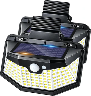 Clip on Solar Lights Outdoor with Motion Sensor, 800LM & 270° Wide Angle Solar Fence Lights Outdoor Waterproof with 115 LEDs, 3 Modes & Portable Security Lights for Chain Link Patio Deck Yard (2Pack) Clip on Solar Lights Outdoor with Motion Sensor, 800LM & 270° Wide Angle Solar Fence Lights Outdoor Waterproof with 115 LEDs, 3 Modes & Portable Security Lights for Chain Link Patio Deck Yard (2Pack)