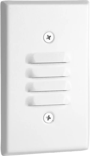 Progress Lighting LED Step Light, Satin White