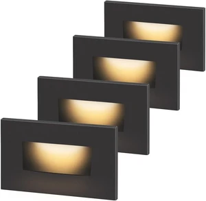 kadision 120V Dimmable LED Step Lights, 3000K/4000K/5000K, 4-Pack kadision 120V Dimmable LED Step Lights, 3000K/4000K/5000K, 4-Pack