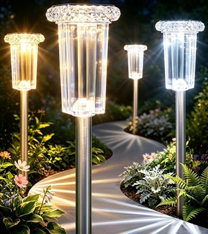 DenicMic Pathway Solar Lights Outdoor Waterproof 8 Pack Halloween Decor DenicMic Pathway Solar Lights Outdoor Waterproof 8 Pack Halloween Decor