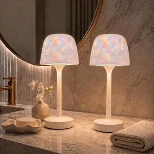 2-Pack Shower Lamp Waterproof Ocean Wave Projection Outdoor Table Lamps 2-Pack Shower Lamp Waterproof Ocean Wave Projection Outdoor Table Lamps