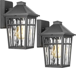 Darkaway 2pcs Outdoor Wall Lights,11inch Exterior Lighting Fixtures Darkaway 2pcs Outdoor Wall Lights,11inch Exterior Lighting Fixtures
