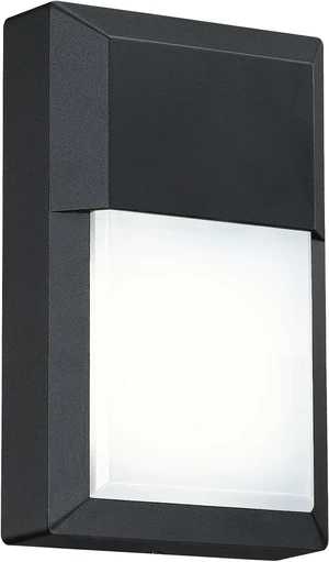 LIT-PaTH Outdoor Wall Light Fixture, Aluminum, LED 5000K, Black, 1 Pack LIT-PaTH Outdoor Wall Light Fixture, Aluminum, LED 5000K, Black, 1 Pack
