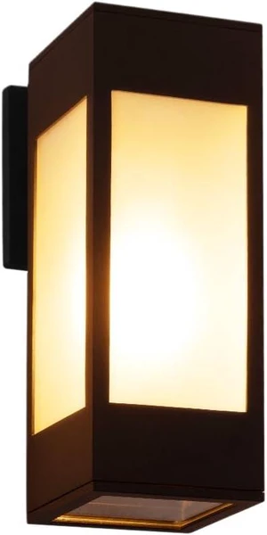 Cerdeco 10.75" Black Modern Outdoor Wall Sconce with 3 Side Frosted Glass Cerdeco 10.75" Black Modern Outdoor Wall Sconce with 3 Side Frosted Glass