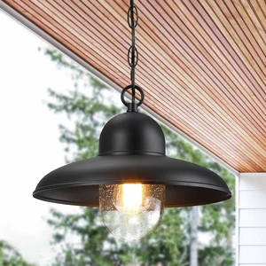 12 Inch Outdoor Pendant Light for Porch, Farmhouse Hanging Light 12 Inch Outdoor Pendant Light for Porch, Farmhouse Hanging Light