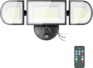 iMaihom 180W Dusk to Dawn Outdoor Lighting, 18000LM LED Flood Light with Remote Control, IP65 Waterproof Outdoor Security Light with Photocell, 3 Adjustable Heads, 6500K Floodlight for Yard Garage iMaihom 180W Dusk to Dawn Outdoor Lighting, 18000LM LED Flood Light with Remote Control, IP65 Waterproof Outdoor Security Light with Photocell, 3 Adjustable Heads, 6500K Floodlight for Yard Garage