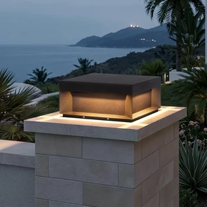 MVBT Glass Outdoor Post Lights Hard Wired, 11.8" Pillar Lights Outdoor MVBT Glass Outdoor Post Lights Hard Wired, 11.8" Pillar Lights Outdoor