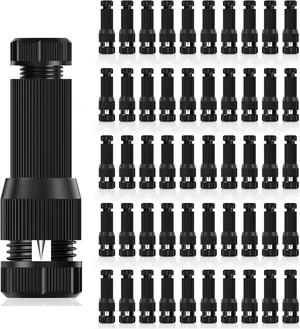 iCreating 50Pack Low Voltage Wire Connector, Landscape Lighting Connectors Waterproof for 12/2 Gauge Cable Landscape Light Connectors for Outdoor Path Lights Spotlights In-Ground Lights iCreating 50Pack Low Voltage Wire Connector, Landscape Lighting Connectors Waterproof for 12/2 Gauge Cable Landscape Light Connectors for Outdoor Path Lights Spotlights In-Ground Lights
