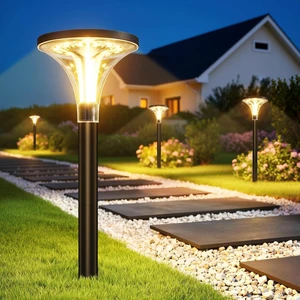29" Tall Solar Lights Outdoor Waterproof, 200LM Ultra Bright 29" Tall Solar Lights Outdoor Waterproof, 200LM Ultra Bright