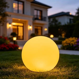 8-in Solar Globe Light Outdoor, Waterproof Solar Ball Light for Outside w/Remote, 16 RGB Color Changing Glowing Orb Lamp Landscape Lighting Mood Lamp w/Ground Stake for Garden Patio Yard Pathway Decor 8-in Solar Globe Light Outdoor, Waterproof Solar Ball Light for Outside w/Remote, 16 RGB Color Changing Glowing Orb Lamp Landscape Lighting Mood Lamp w/Ground Stake for Garden Patio Yard Pathway Decor