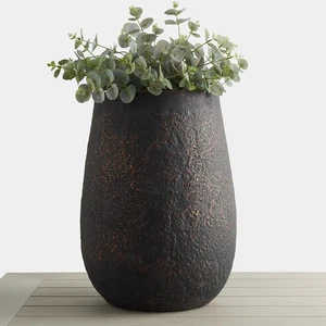 19.7" Heavy-Duty Concrete Planter with Drainage Hole for Outdoor Indoor 19.7" Heavy-Duty Concrete Planter with Drainage Hole for Outdoor Indoor