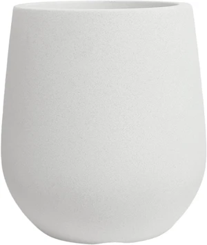 11.8"H Plastic Planters with Drainage Holes and Plug,Chalk Beige 11.8"H Plastic Planters with Drainage Holes and Plug,Chalk Beige