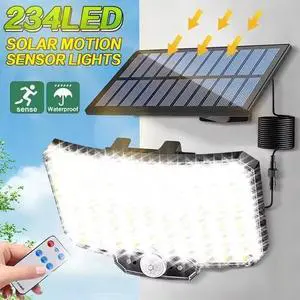 LED Solar Street Lights 9900000lm Security Flood Lamp Motion Sensor Outdoor Wall LED Solar Street Lights 9900000lm Security Flood Lamp Motion Sensor Outdoor Wall