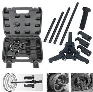 Harmonic Balancer Removal Tool Kit Puller Dampers For Jeep Ford GM Chrysler SUV Harmonic Balancer Removal Tool Kit Puller Dampers For Jeep Ford GM Chrysler SUV