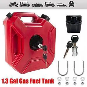 5L Gas Fuel Tank Gas Can Oil Storage Can For ATV UTV Gokart Motorcycle Car SUV 5L Gas Fuel Tank Gas Can Oil Storage Can For ATV UTV Gokart Motorcycle Car SUV