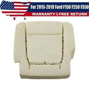 For Ford F150 F250 F350 2015-2019 Bottom Seat Foam Cushion Pad Left Driver Side For Ford F150 F250 F350 2015-2019 Bottom Seat Foam Cushion Pad Left Driver Side