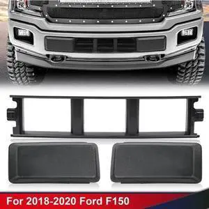 Front Bumper Cover Lower Grille Trim Panel Black Fit For 2018-2020 Ford F150 USA Front Bumper Cover Lower Grille Trim Panel Black Fit For 2018-2020 Ford F150 USA